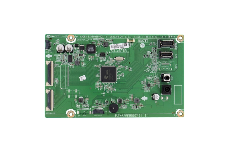 Vista frontal de  Placa Principal Monitor LG - EBU67168502 EBU67168502